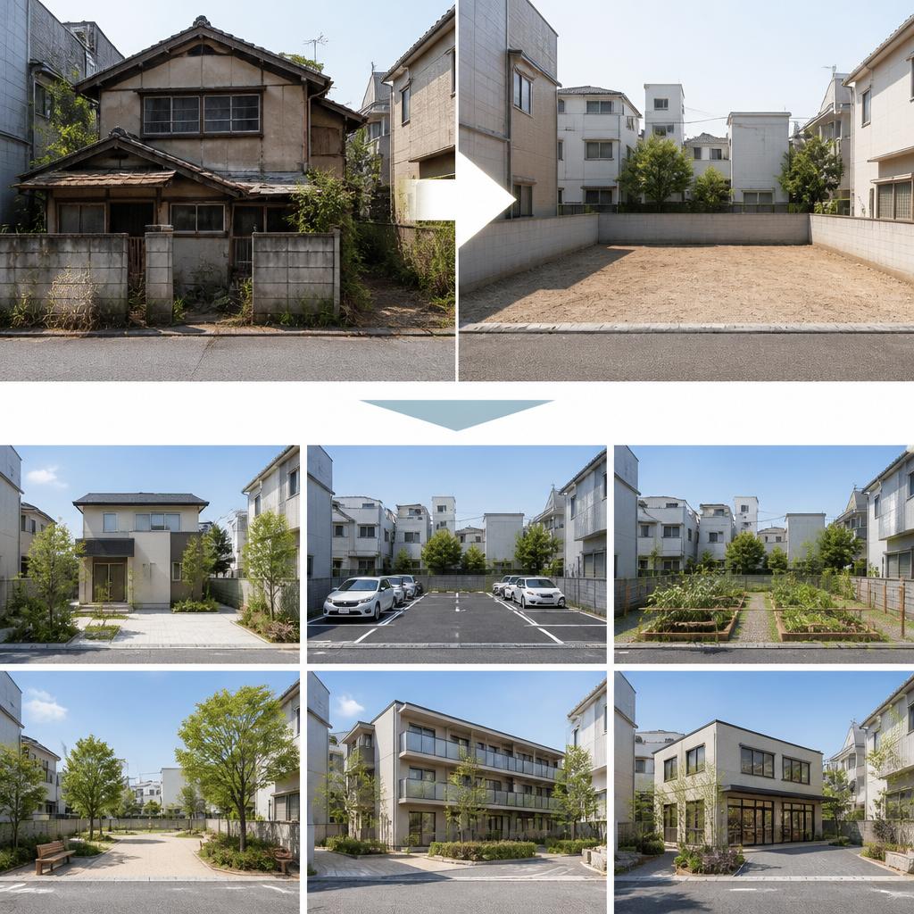 解体工事のメリットとは？