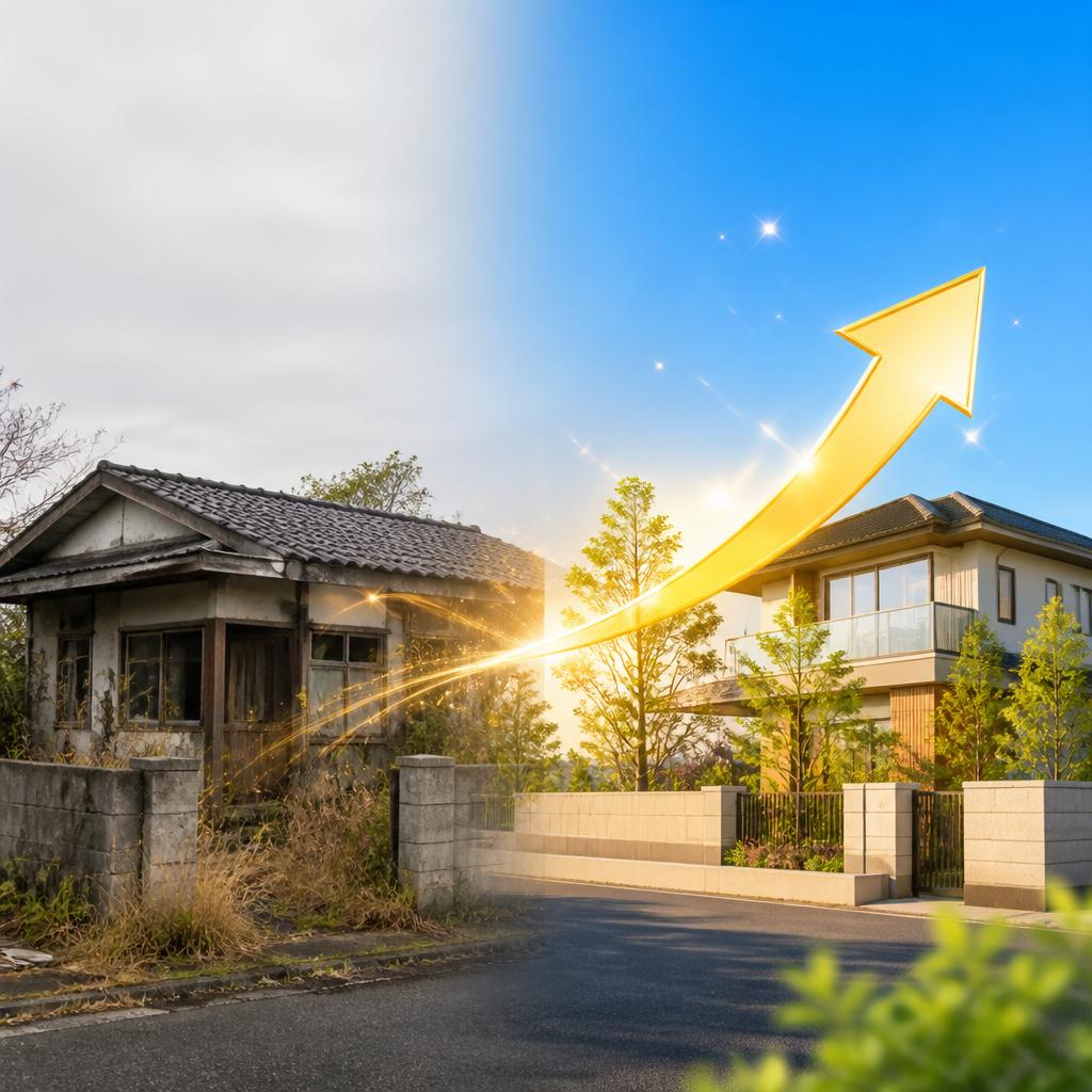 空き家が資産に変わる！
