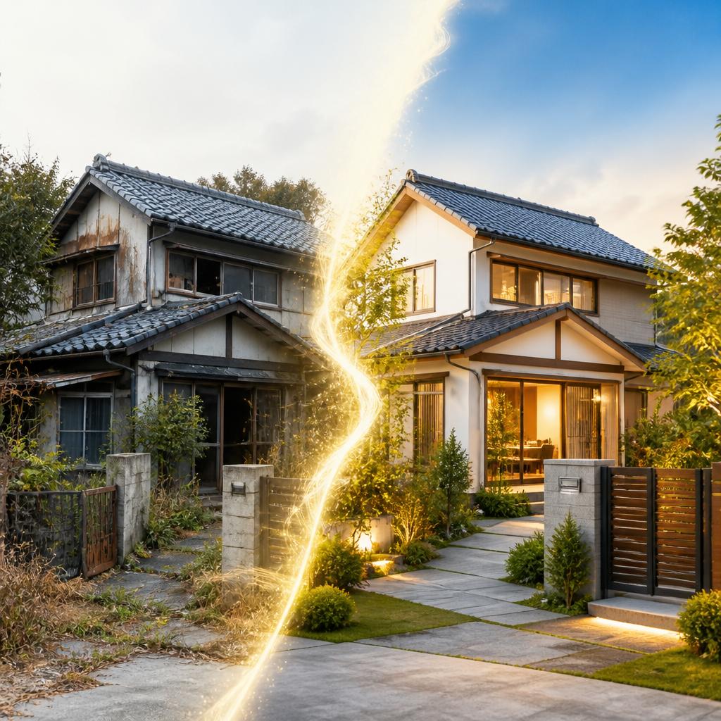 空き家を資産に変える！