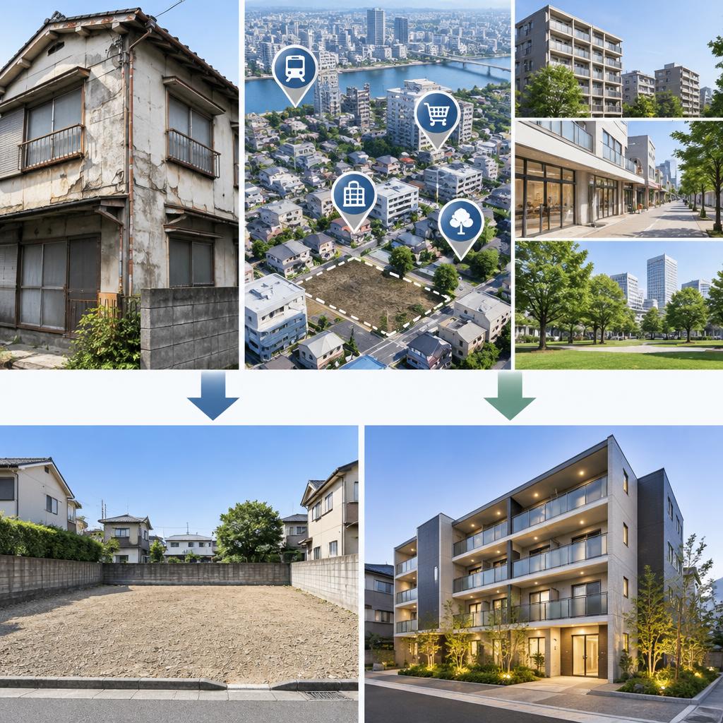 解体か、再生か。土地と建物の価値を見極める