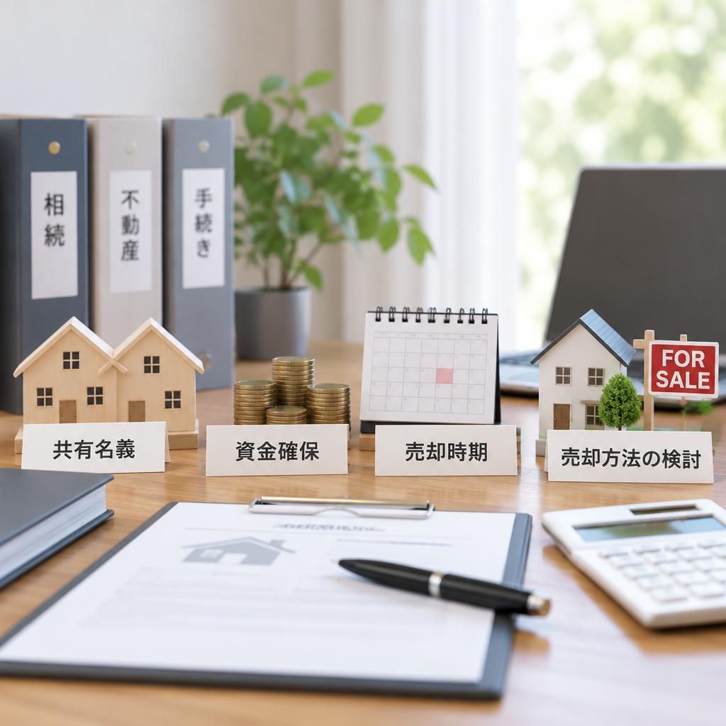 相続人の事情に合わせて、売却までの道筋を整えます