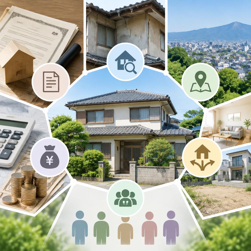 まず確認したい、実家の状況と相続人それぞれの希望