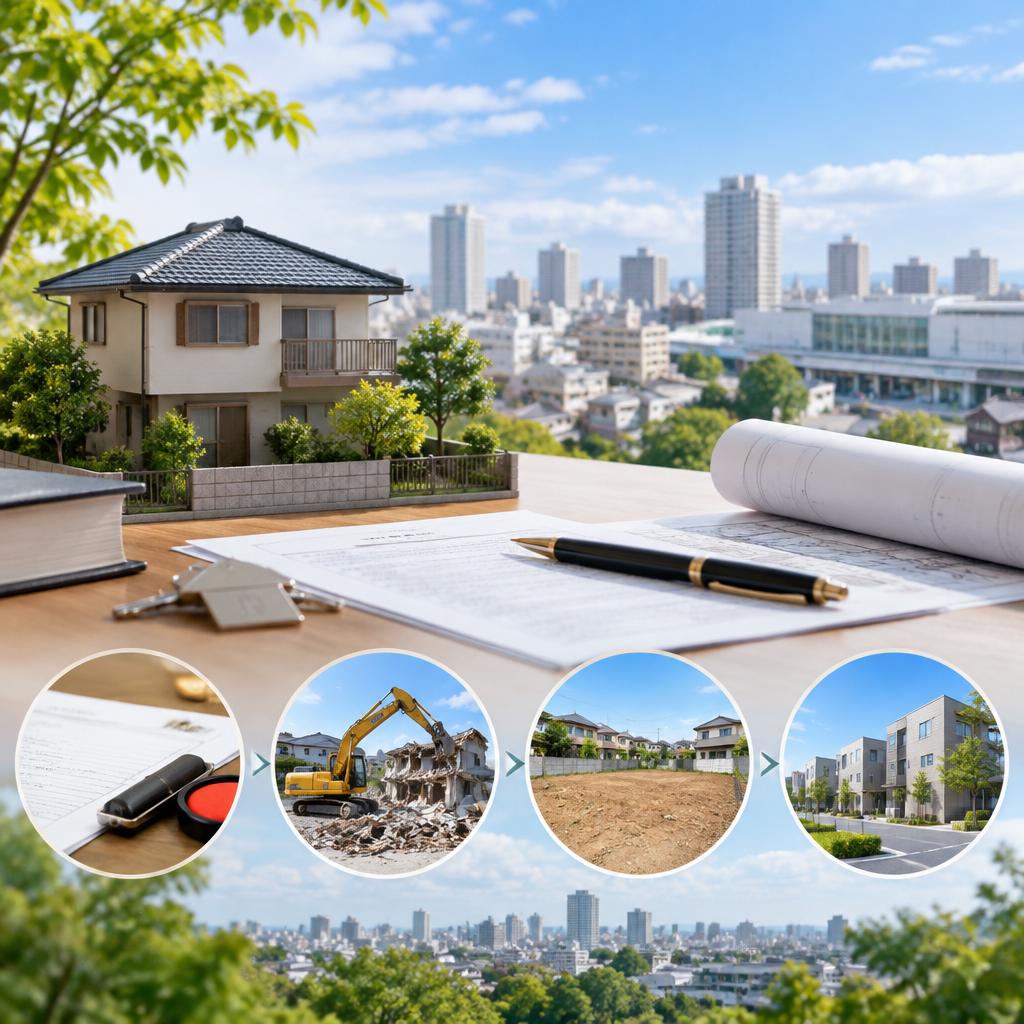 立川で相続した家、次の一手を一緒に。名義変更から解体・土地活用まで、売却を見据えて最適な道筋をご提案します。