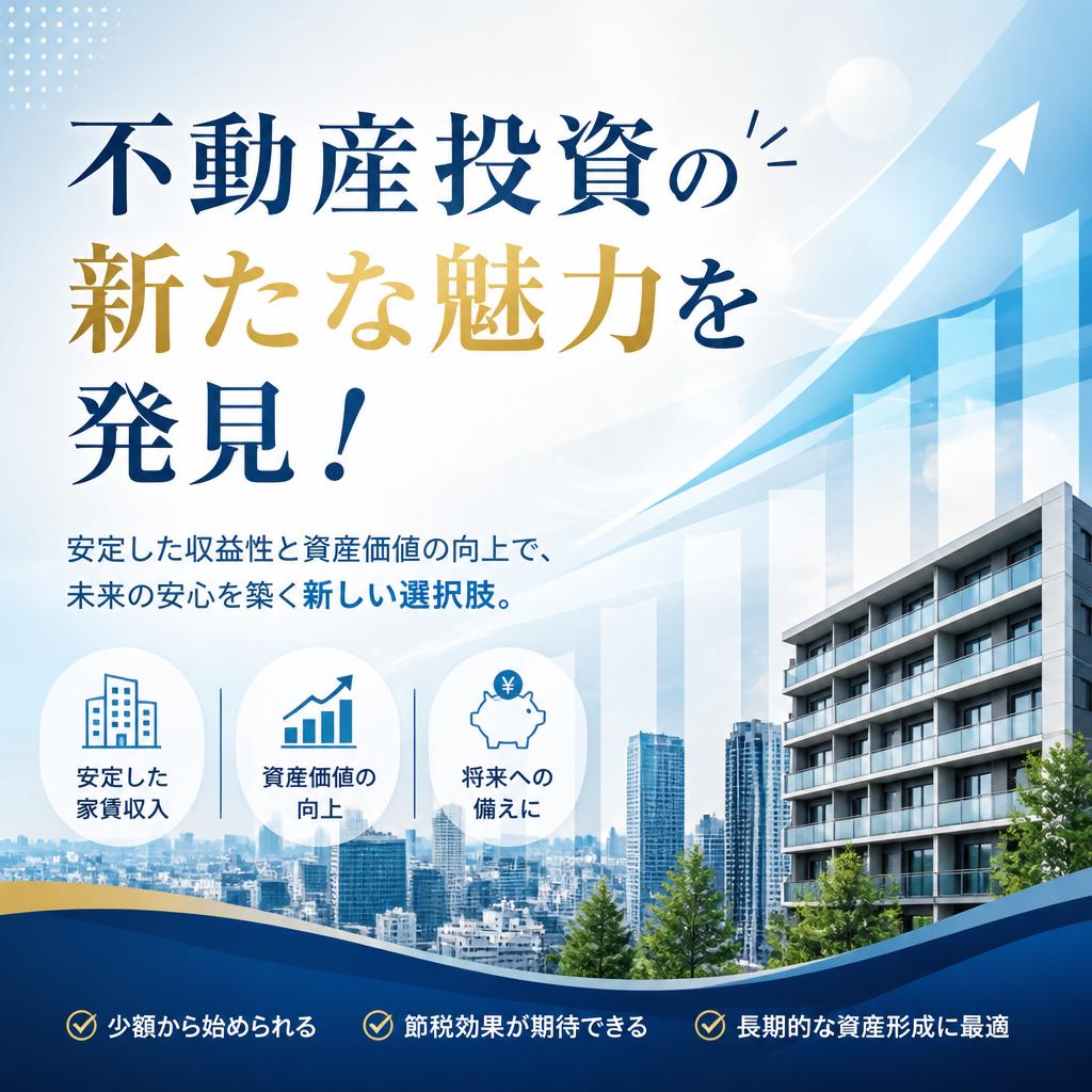 不動産投資の新たな魅力を発見！