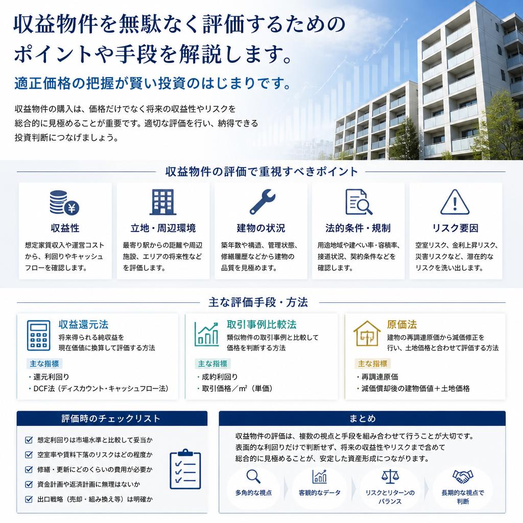 2. 収益物件の評価方法