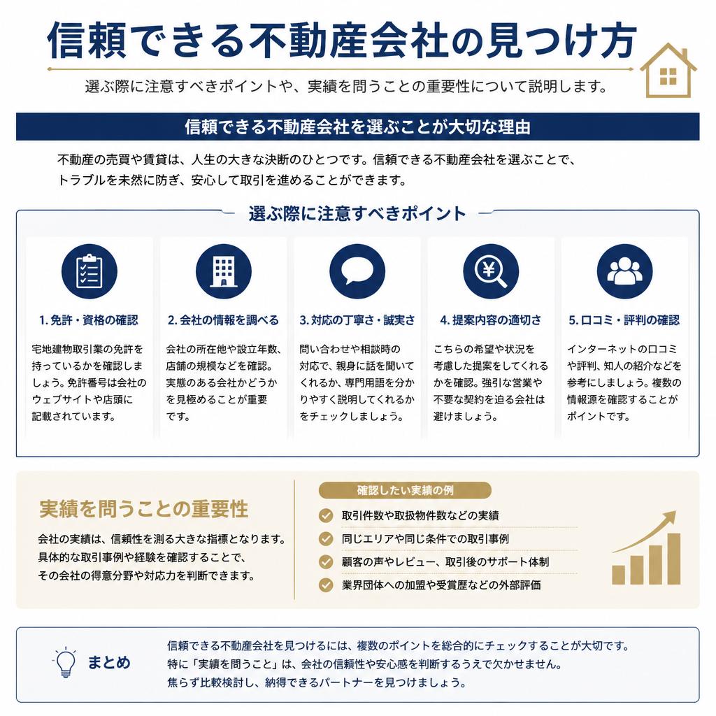 3. 不動産会社の選び方