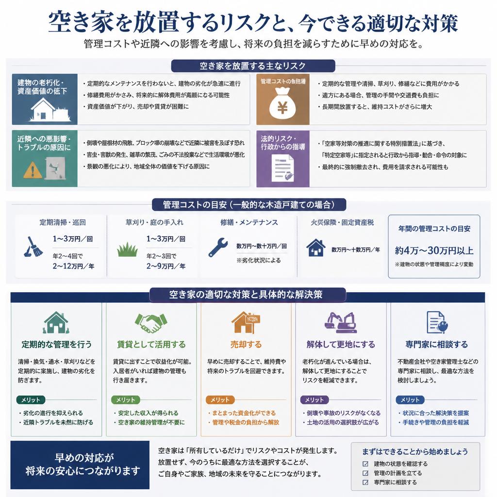 空き家のリスクとその対策