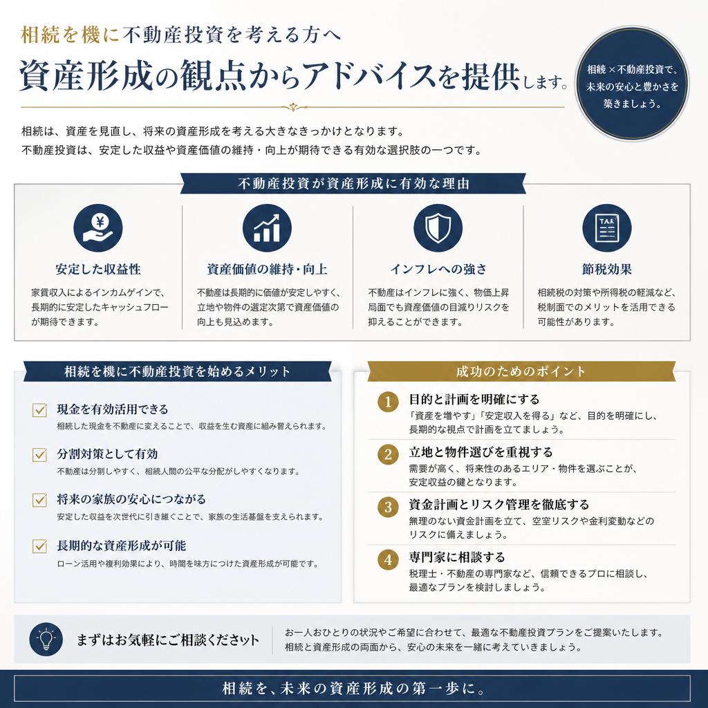 不動産投資視点での相続対策