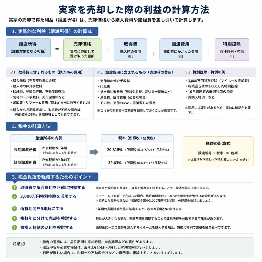 2. 課税対象となる利益の計算方法