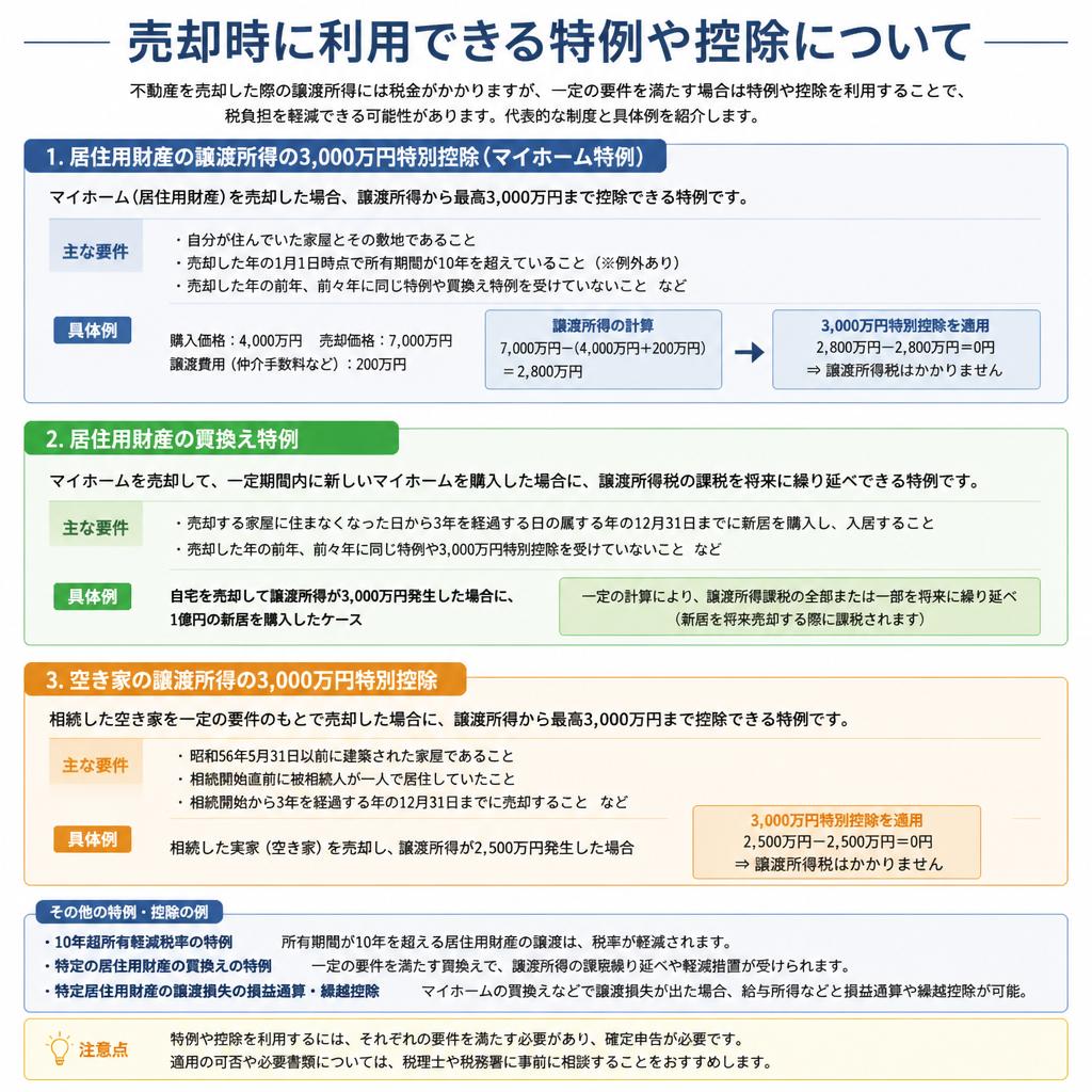 3. 知っておくべき税金の特例と控除