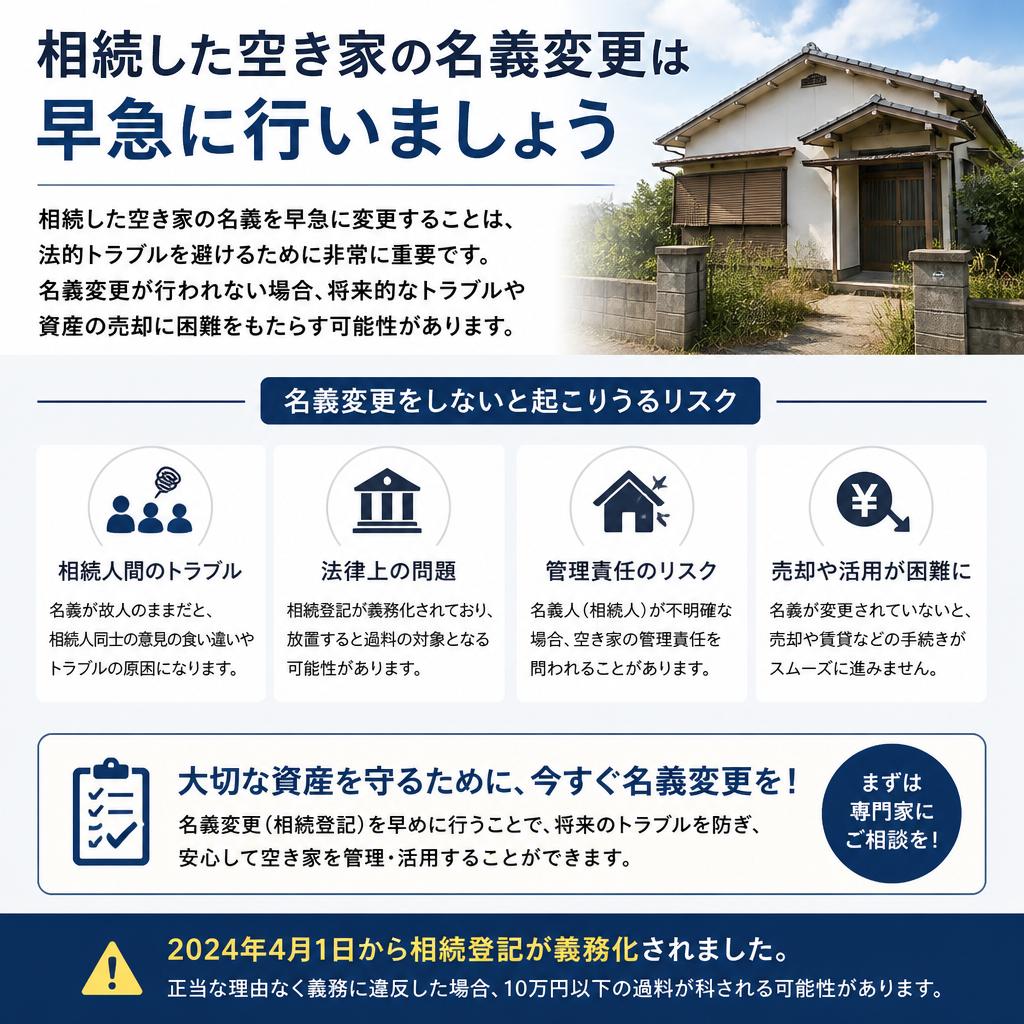 名義変更の重要性