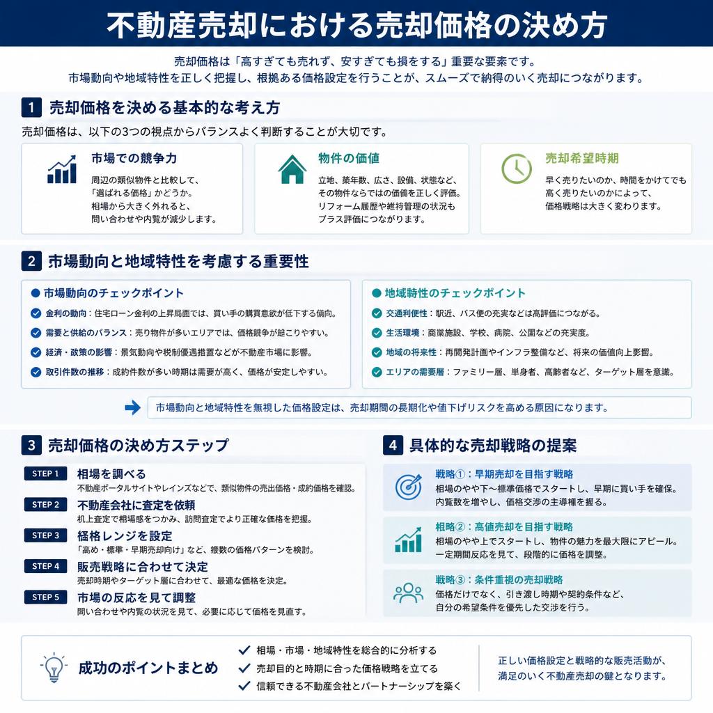売却価格の見極め方