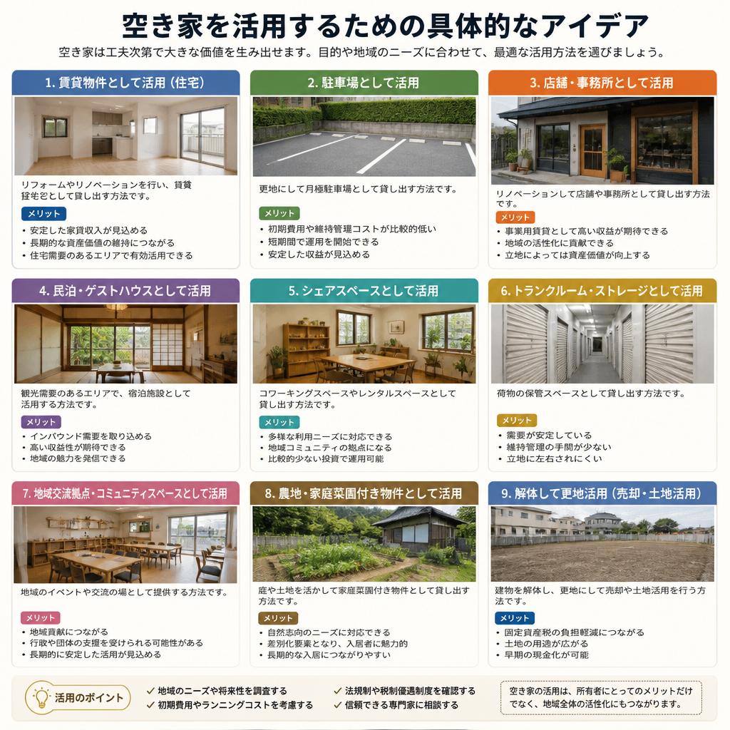 3. 土地活用のアイデア