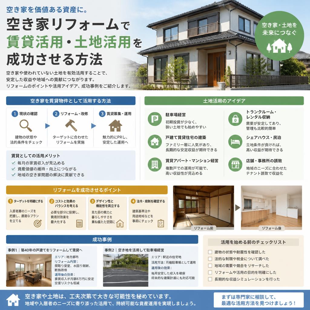 3. 空き家を活用するための提案