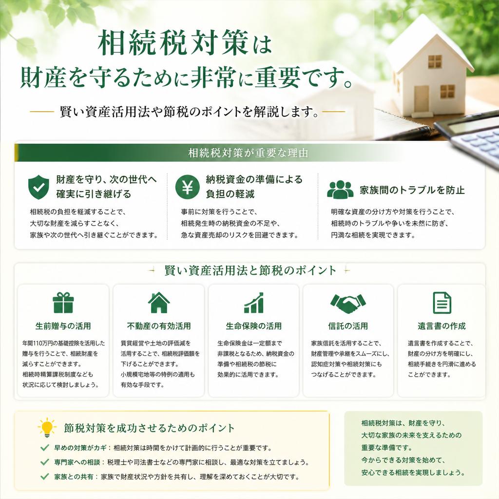 相続税対策の重要性