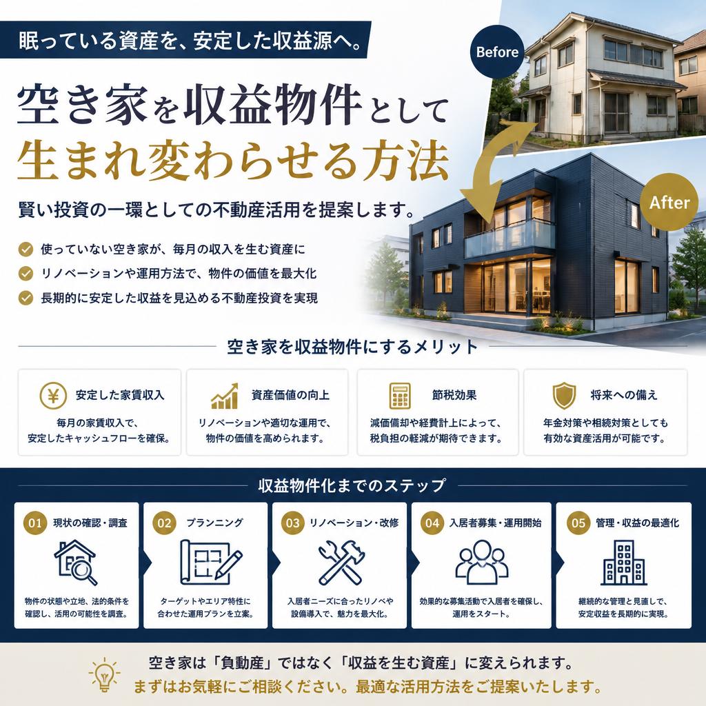 収益物件としての再生
