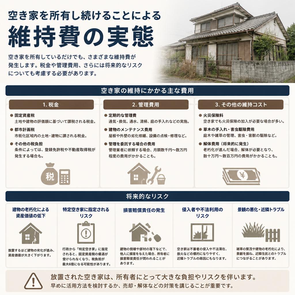維持費の実態とリスク