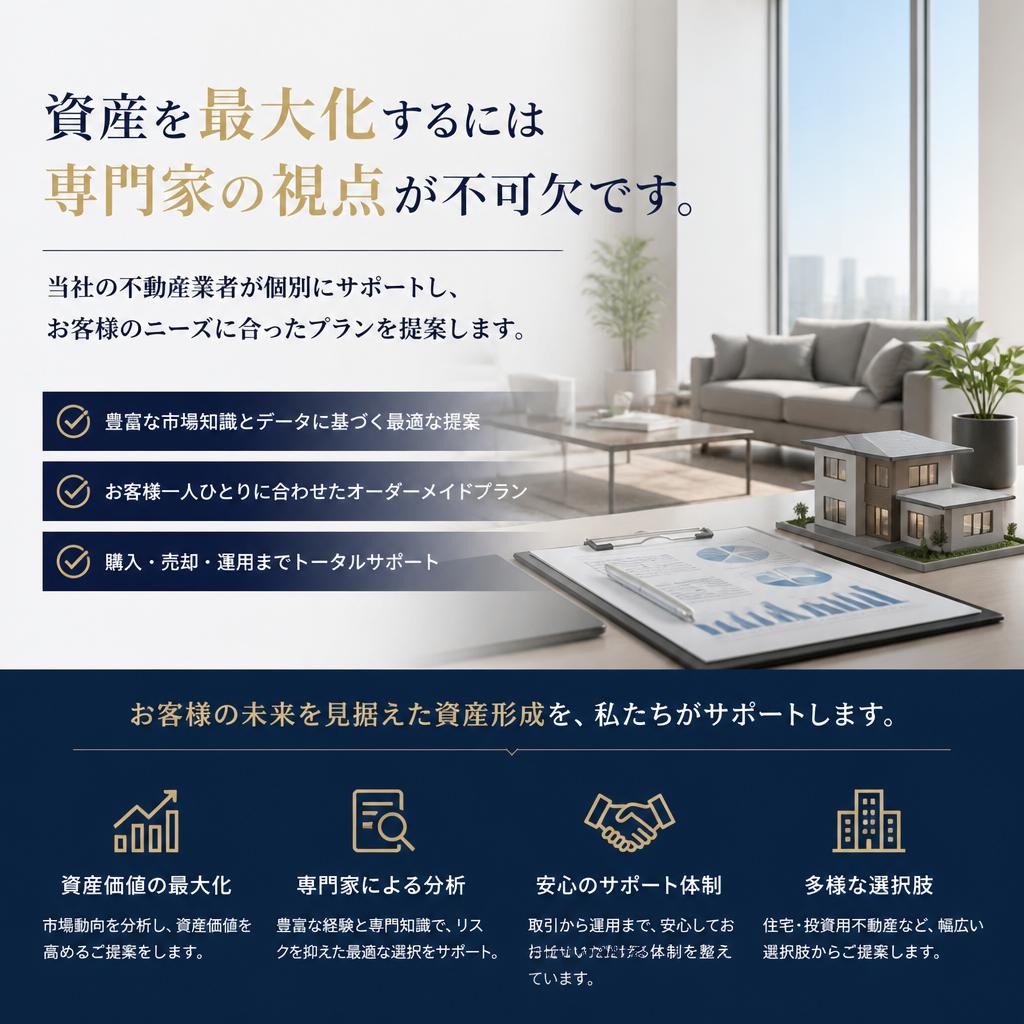 4. 専門家によるサポートと提案