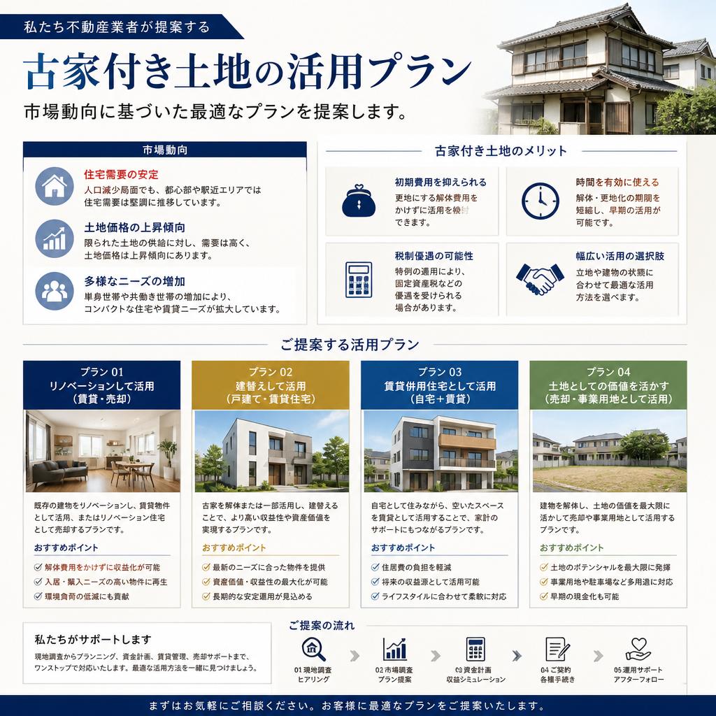 4. 不動産業者が提案する土地活用プラン