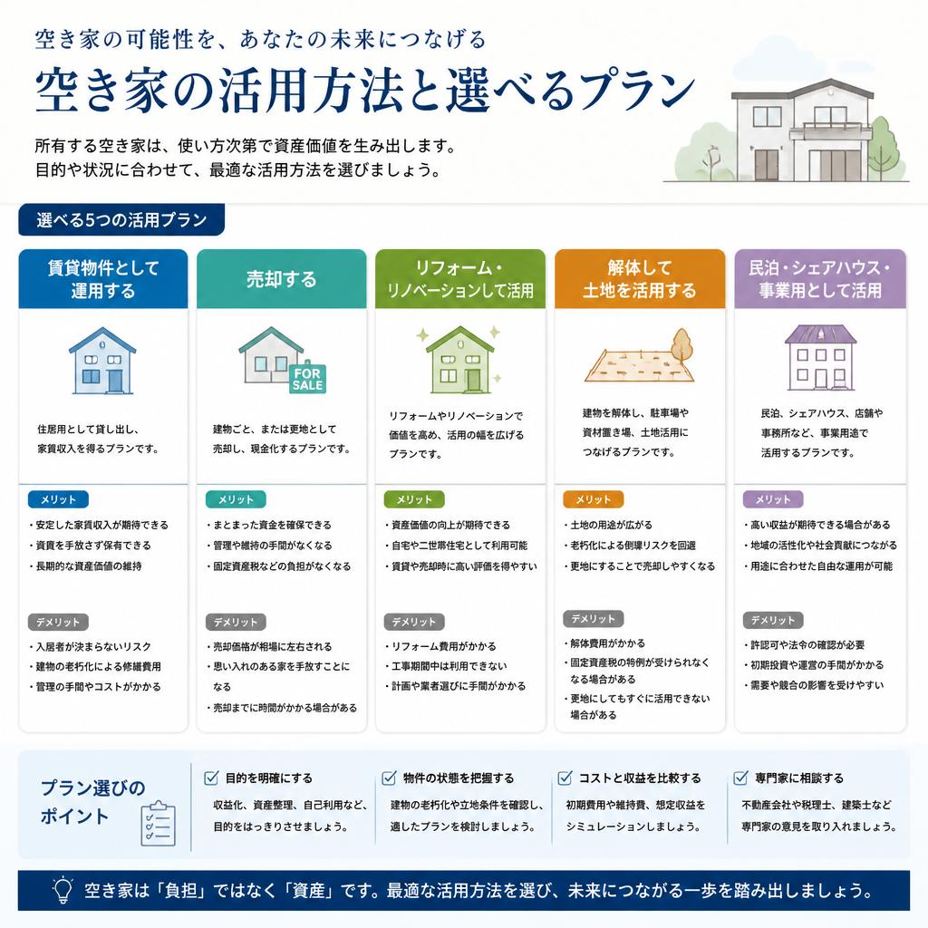 選べる活用法とサポート