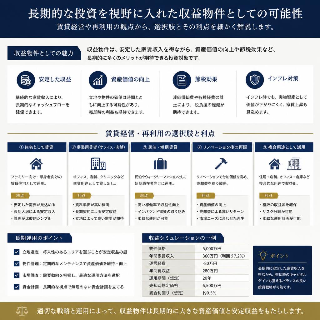 2. 収益物件としてのメリットと注意点
