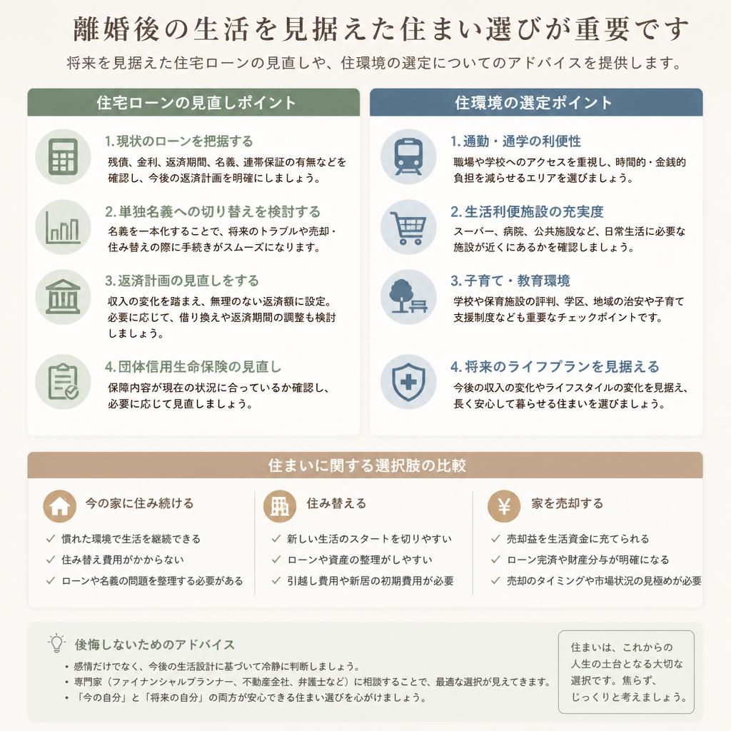住宅条件の見直し