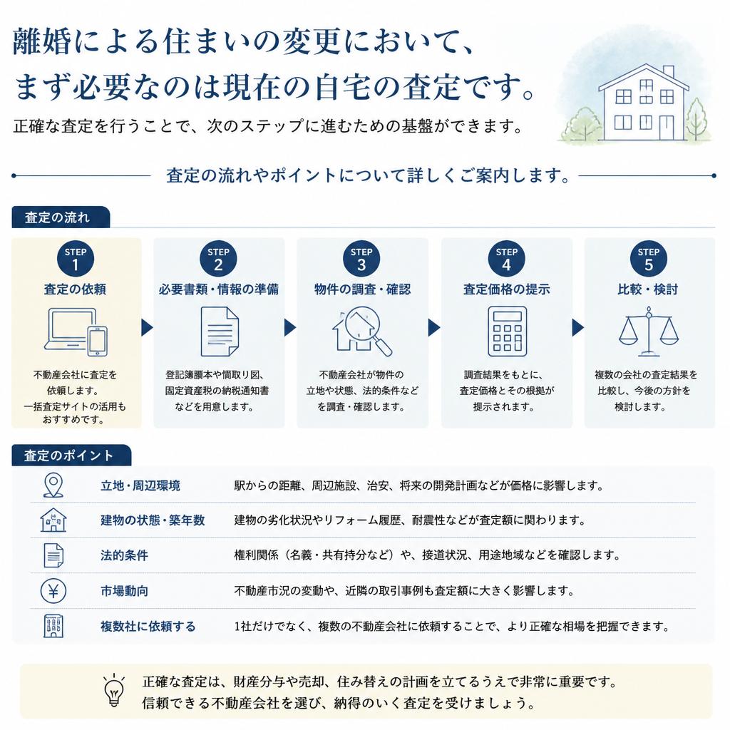 家の査定が新たなスタートの第一歩
