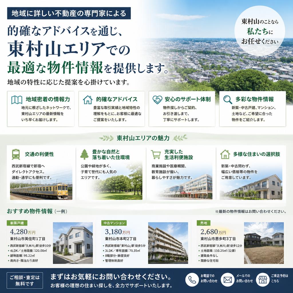 東村山に根ざした地域密着型サービス