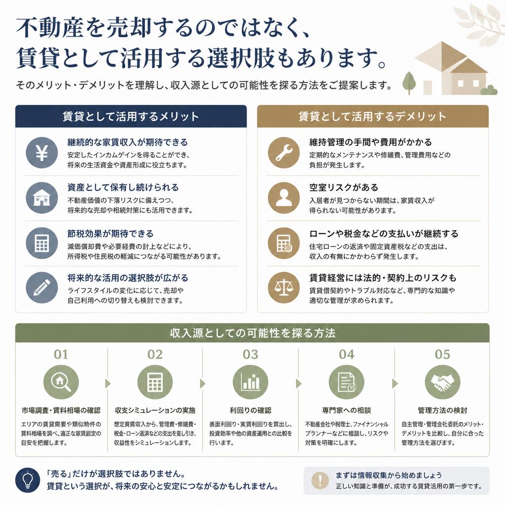 賃貸経営のメリットとデメリット