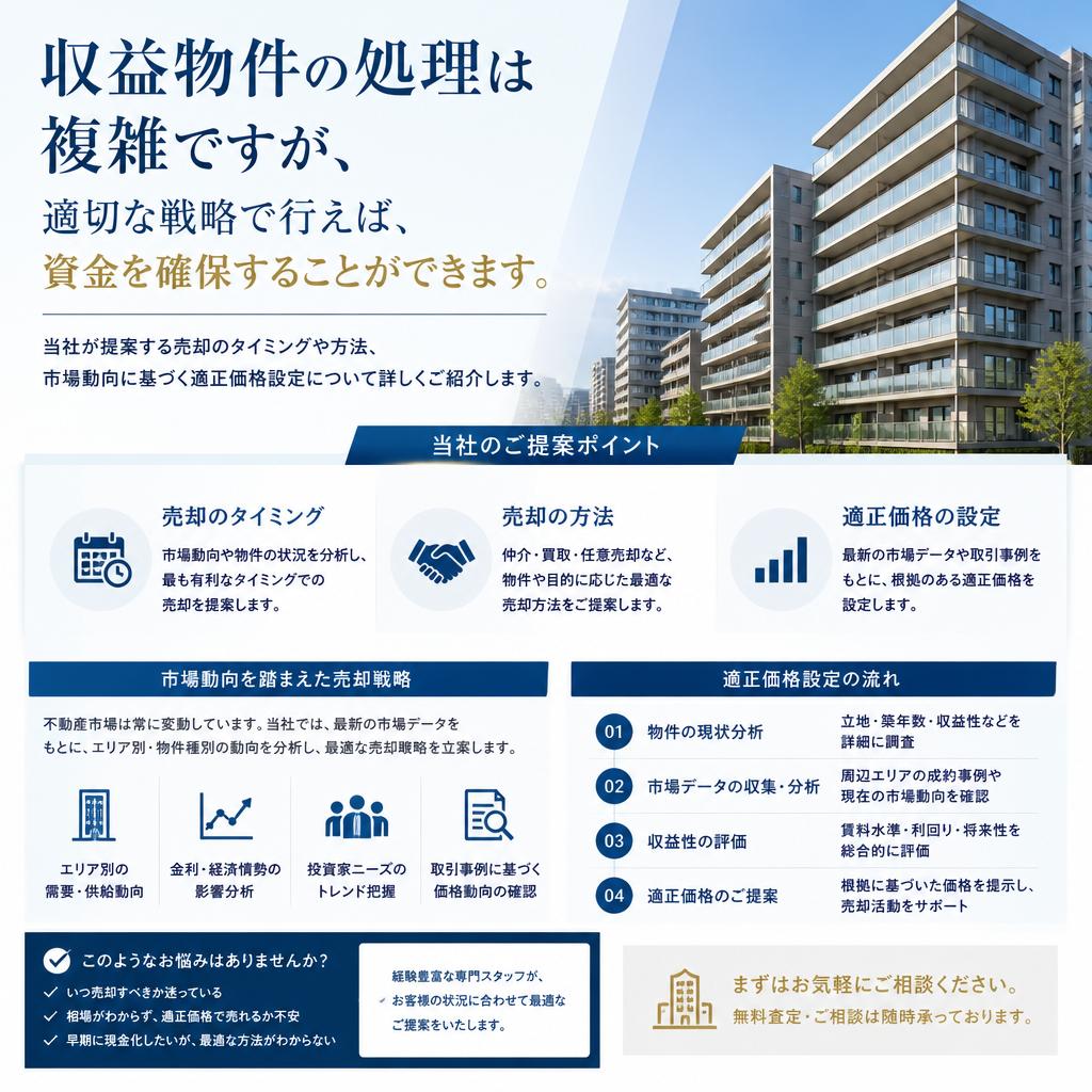 収益物件の売却戦略