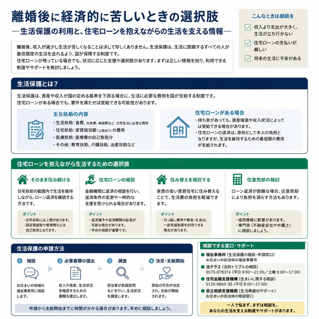 生活保護と住宅ローンの関係