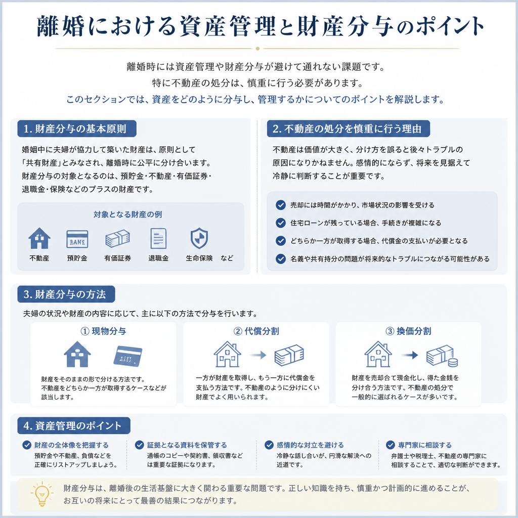 資産管理と財産分与の重要性