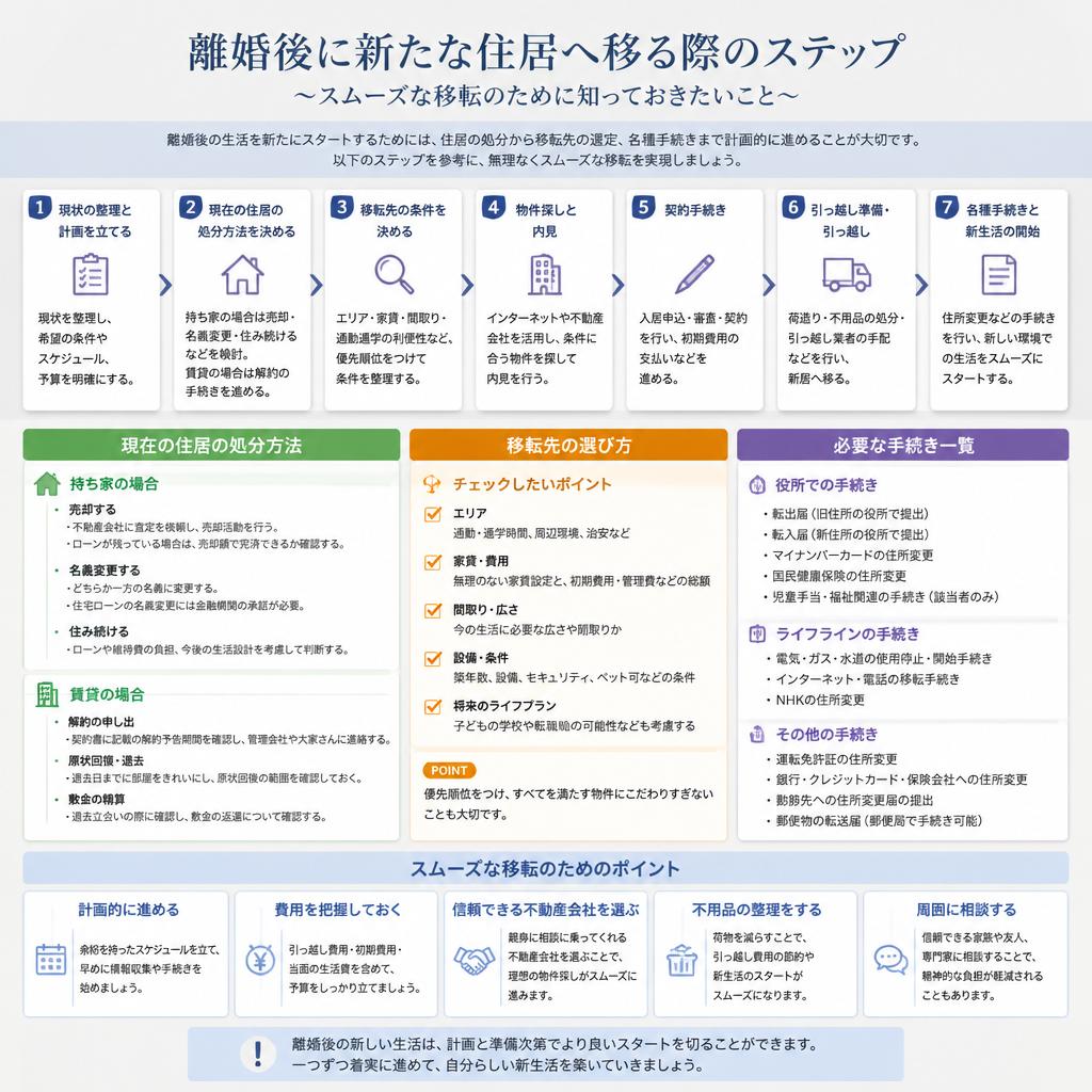 効果的な住居移転のステップ