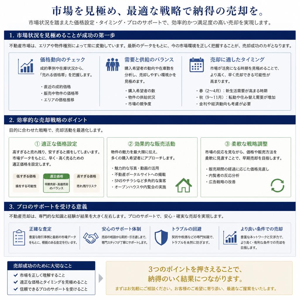 成功する売却戦略