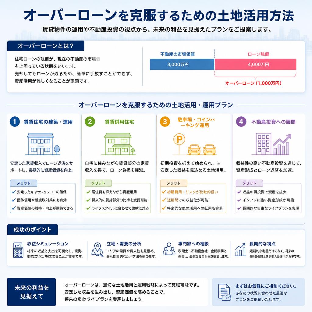 【土地活用の多様な選択肢】