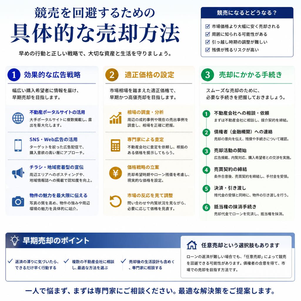 賢い売却方法の実践