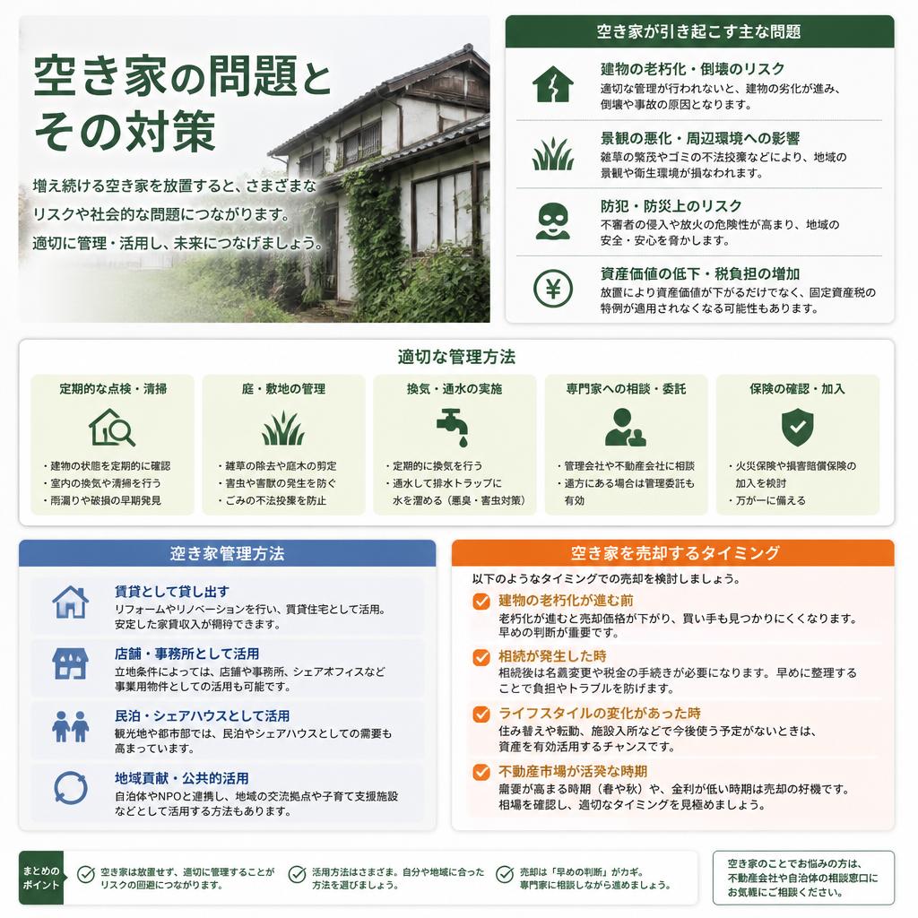 空き家対策の重要性
