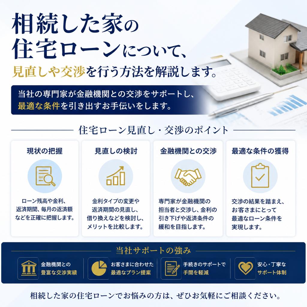 住宅ローンの見直しと交渉