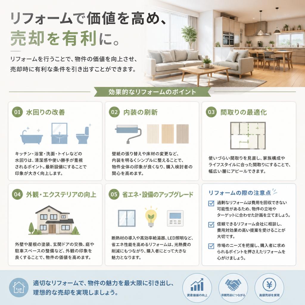 4. リフォームで資産価値を高める方法