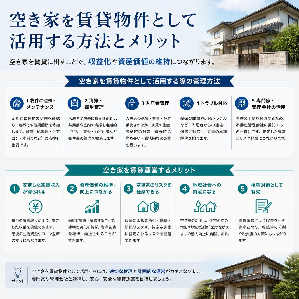 賃貸管理の選択肢とそのメリット