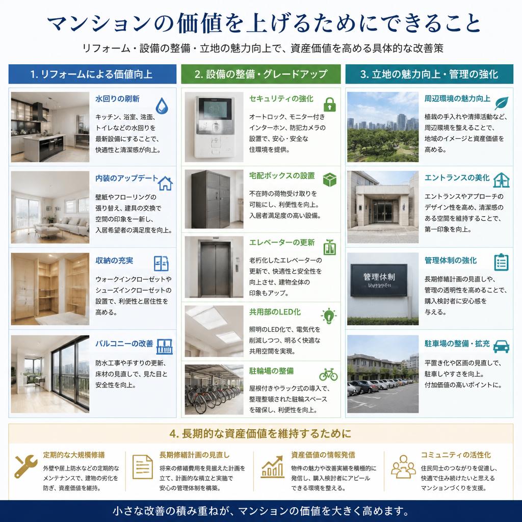 2. 資産価値を上げるポイント