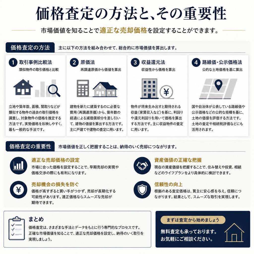 3. 正確な価格査定の重要性