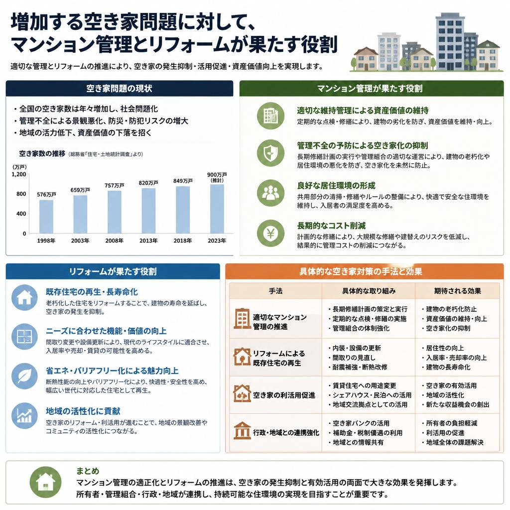 空き家対策の必要性とその実行