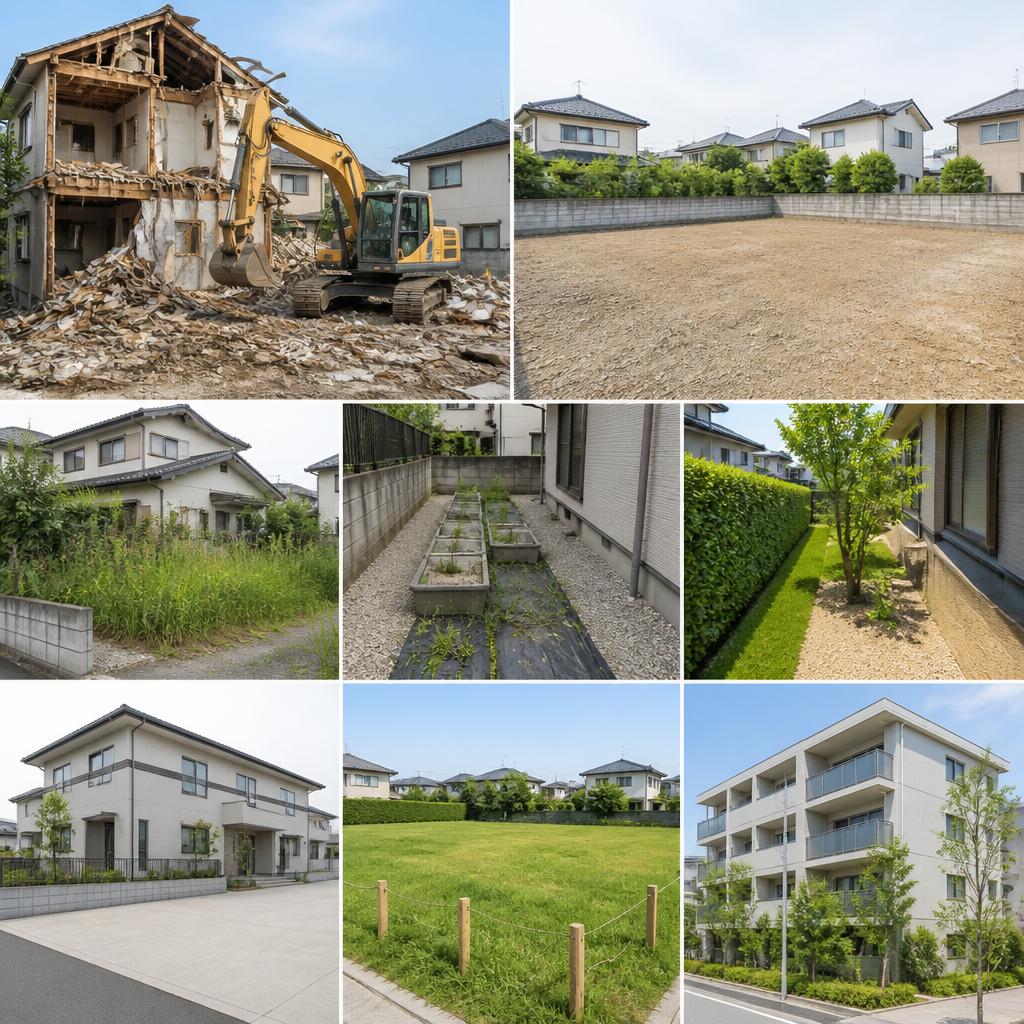 空き家の解体・管理についての選択肢
