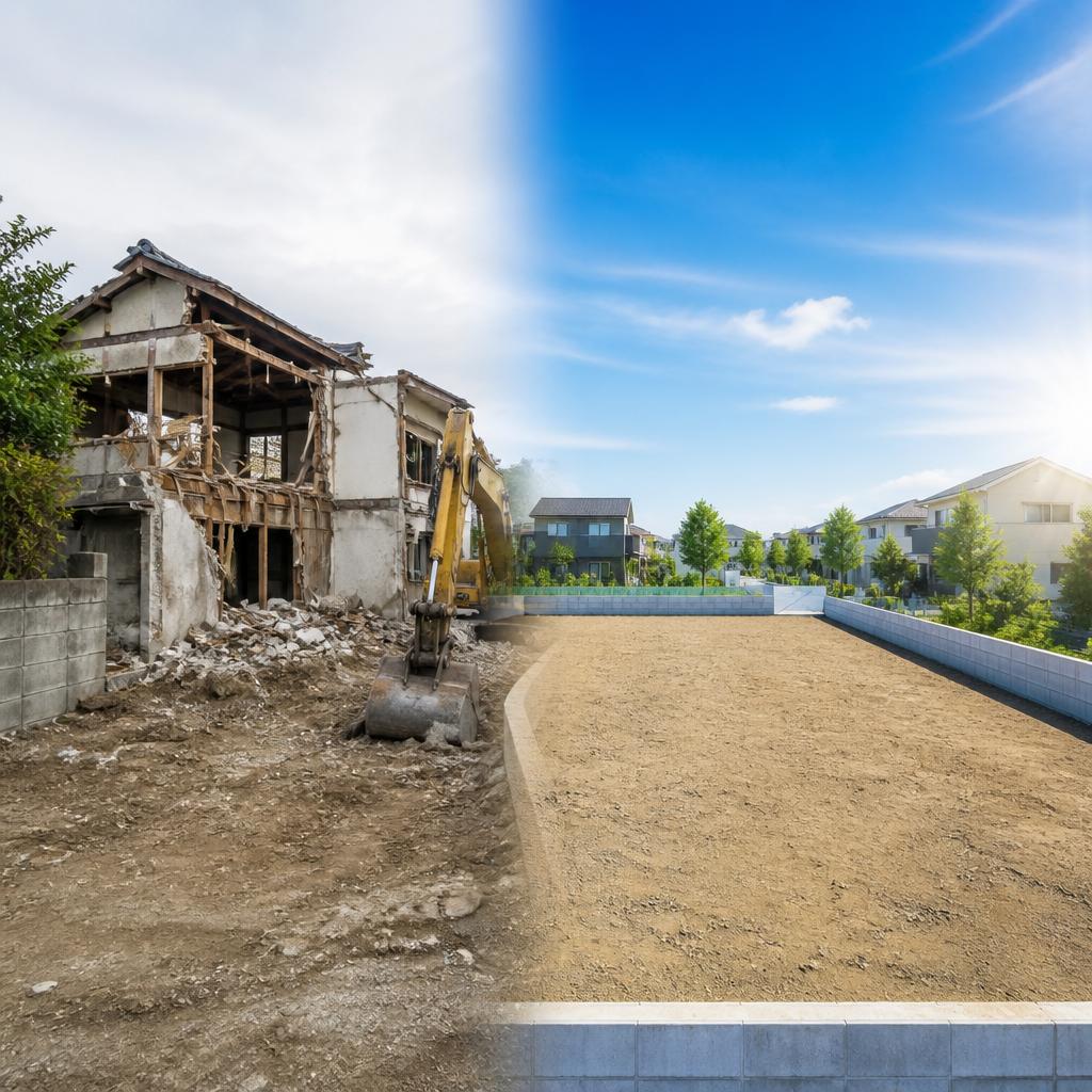相続した土地を解体して新たな可能性を開こう
